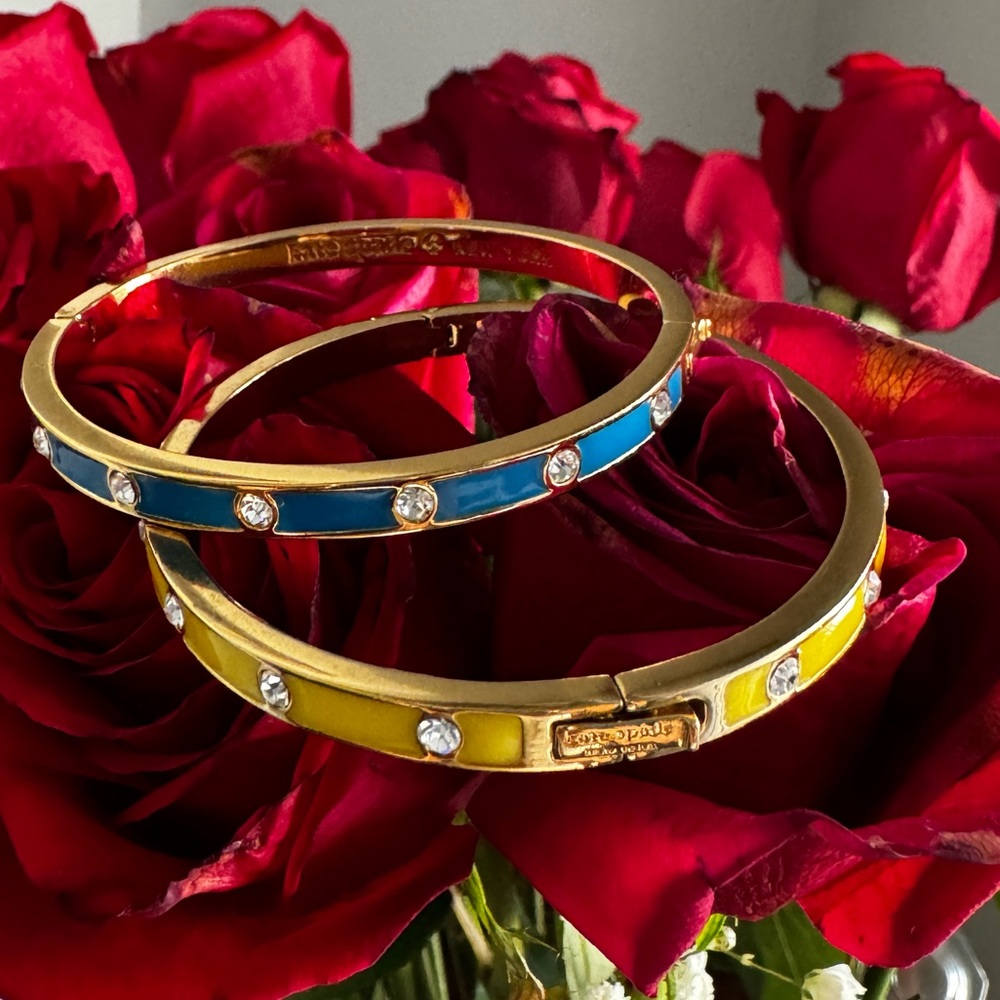 SOLD❗️Kate Spade Bangle Set - Picture 3 of 8